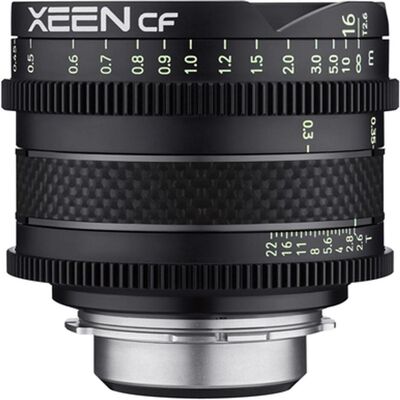 Samyang CF Cinéma 16mm T2,6 PL plein format (Arri PL, Monture L, Plein format), Objectif, Noir Samyang CF Cinéma 16mm T2,6 PL plein format (Arri PL, Monture L, Plein format), Objectif, Noir