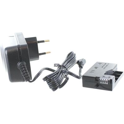 AGI Coupleur d'alimentation compatible avec Canon EOS 600D, Alimentation pour appareil photo, Noir AGI Coupleur d'alimentation compatible avec Canon EOS 600D, Alimentation pour appareil photo, Noir