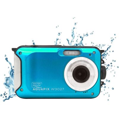 Easypix Aquapix W3027 Wave (8 mm, 5 Mpx, 1/2,3''), Appareil photo, Bleu Easypix Aquapix W3027 Wave (8 mm, 5 Mpx, 1/2,3''), Appareil photo, Bleu