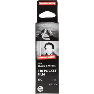 Lomography Orca 110 ISO 100 Film noir et blanc Lomography Orca 110 ISO 100 Film noir et blanc