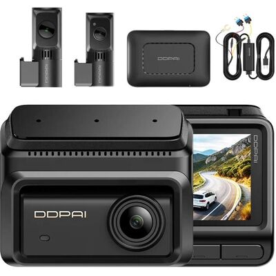 DDpai Caméra embarquée Z90T 4G (Microphone intégré, Récepteur GPS, 4K), Dashcam, Noir DDpai Caméra embarquée Z90T 4G (Microphone intégré, Récepteur GPS, 4K), Dashcam, Noir