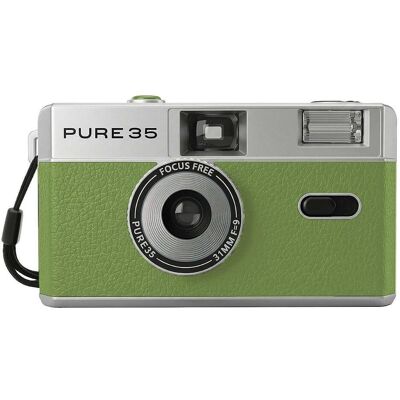 Kodak Pure 35 à usage unique, Appareil photo analogique, Vert Kodak Pure 35 à usage unique, Appareil photo analogique, Vert