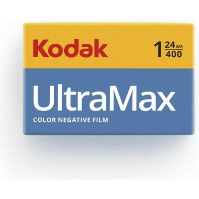 Kodak Ultramax 400 - Film négatif couleur - 35mm 24 expositions Kodak Ultramax 400 - Film négatif couleur - 35mm 24 expositions