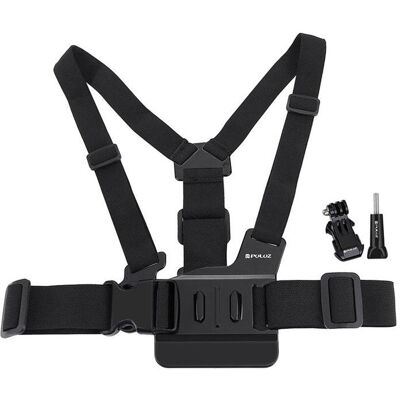 Puluz harness for sports cameras, Caméra d'action : accessoires, Noir Puluz harness for sports cameras, Caméra d'action : accessoires, Noir