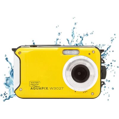 Easypix Aquapix W3027 WAVE yellow (30 Mpx, 1/2,3''), Appareil photo, Jaune Easypix Aquapix W3027 WAVE yellow (30 Mpx, 1/2,3''), Appareil photo, Jaune