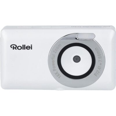 Rollei Compactline Pocket Blanc (5 Mpx), Appareil photo, Blanc Rollei Compactline Pocket Blanc (5 Mpx), Appareil photo, Blanc