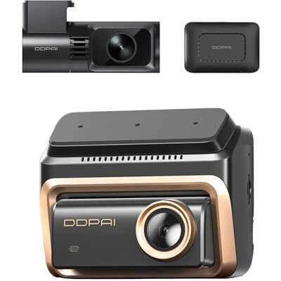 DDpai Z90 Master – Caméra embarquée double (Commandes vocales, 4K), Dashcam, Noir DDpai Z90 Master – Caméra embarquée double (Commandes vocales, 4K), Dashcam, Noir