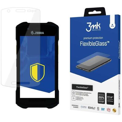3MK FlexibleGlass Zebra TC26BK Szklo Hybrydowe, Film de protection des appareils 3MK FlexibleGlass Zebra TC26BK Szklo Hybrydowe, Film de protection des appareils