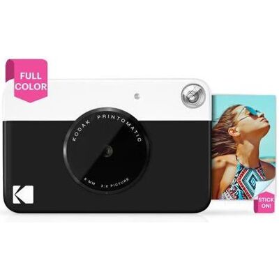 Kodak Appareil photo instantané Printomatic noir - appareil photo, Appareil photo instantané, Noir Kodak Appareil photo instantané Printomatic noir - appareil photo, Appareil photo instantané, Noir
