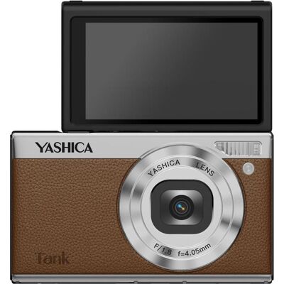 Yashica Tank (4 mm, 12 Mpx, 1/2.8"), Appareil photo, Marron Yashica Tank (4 mm, 12 Mpx, 1/2.8"), Appareil photo, Marron