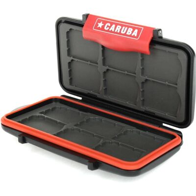 Caruba Boîtier multi-cartes MCC 4 (12xSD), Appareil photo numérique : accessoires, Noir Caruba Boîtier multi-cartes MCC 4 (12xSD), Appareil photo numérique : accessoires, Noir