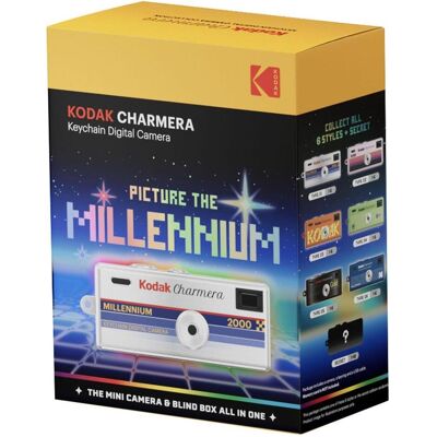 Kodak Charmera Millenium (1 pièce) (35 mm, 1.60 Mpx, 1/4"), Appareil photo, Multicolore Kodak Charmera Millenium (1 pièce) (35 mm, 1.60 Mpx, 1/4"), Appareil photo, Multicolore