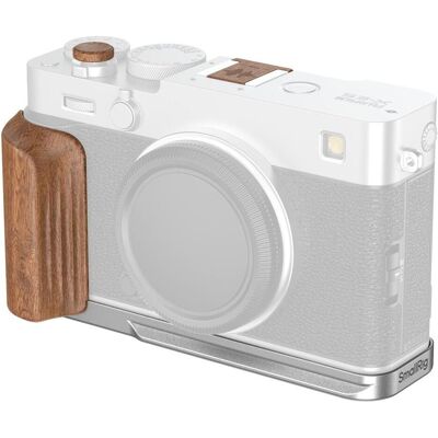 SmallRig 5984 L-Shaped Mount Plate with Wooden Handle for FUJIFILM X-E5 (Rosewood, Silver), Accessoires vidéo, Marron, Noir, Argent SmallRig 5984 L-Shaped Mount Plate with Wooden Handle for FUJIFILM X-E5 (Rosewood, Silver), Accessoires vidéo, Marron, Noir, Argent