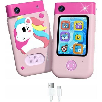 Xrec Digital Camera 48mp BLS-I9 Pink Unicorn (48 Mpx, 1/2,3''), Appareil photo, Pink Xrec Digital Camera 48mp BLS-I9 Pink Unicorn (48 Mpx, 1/2,3''), Appareil photo, Pink