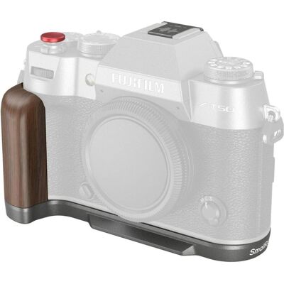 SmallRig L-Shape Mount Plate with Handle for FUJIFILM X-T50 (Wooden/Charcoal Silver) 4736B (Poignée), Accessoires vidéo, Marron, Argent SmallRig L-Shape Mount Plate with Handle for FUJIFILM X-T50 (Wooden/Charcoal Silver) 4736B (Poignée), Accessoires vidéo, Marron, Argent
