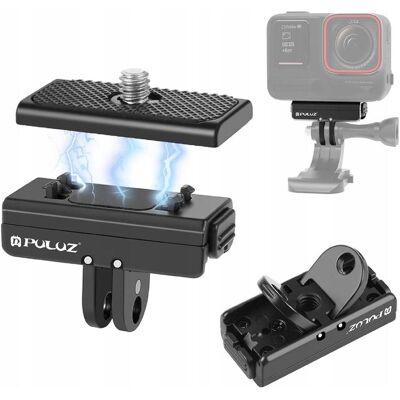 Puluz Mocowanie Szybkozłączka na GoPro 1/4" Uchwyt do Insta360 Ace Pro X4 / X3 / X2 X / PU965B, Caméra d'action : accessoires, Noir Puluz Mocowanie Szybkozłączka na GoPro 1/4" Uchwyt do Insta360 Ace Pro X4 / X3 / X2 X / PU965B, Caméra d'action : accessoires, Noir