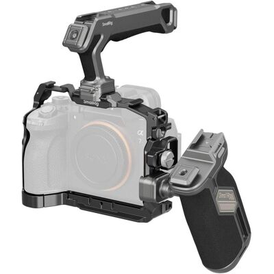 SmallRig 6028 Advanced HawkLock Cage Kit for Sony Alpha 7 V / 7R V / 7 IV (Cage), Accessoires vidéo, Noir SmallRig 6028 Advanced HawkLock Cage Kit for Sony Alpha 7 V / 7R V / 7 IV (Cage), Accessoires vidéo, Noir
