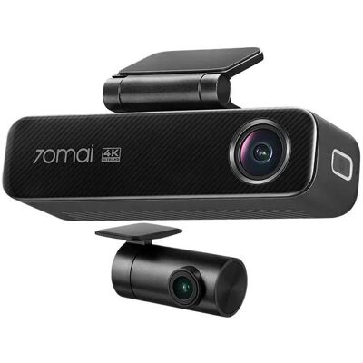 70mai Dashcam M800 + RC14 (Commandes vocales, Microphone intégré, Récepteur GPS, 4K), Dashcam, Noir 70mai Dashcam M800 + RC14 (Commandes vocales, Microphone intégré, Récepteur GPS, 4K), Dashcam, Noir