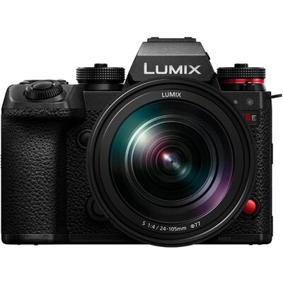 Panasonic Lumix S1IIE + S Series 24-105mm F4 Macro L-Mount (24 - 105 mm, 24.20 Mpx, Plein format), Appareil photo Panasonic Lumix S1IIE + S Series 24-105mm F4 Macro L-Mount (24 - 105 mm, 24.20 Mpx, Plein format), Appareil photo