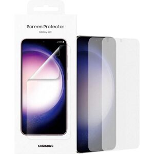 Protecteur d'écran (2 pcs, Samsung Galaxy S23+), Téléphone portable : film de protection, Transparent Protecteur d'écran (2 pcs, Samsung Galaxy S23+), Téléphone portable : film de protection, Transparent