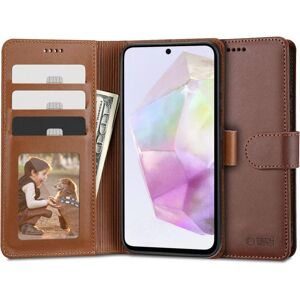 Tech Étui Galaxy A35 Brown (Samsung Galaxy A35), Coque pour téléphone portable, Marron Tech Étui Galaxy A35 Brown (Samsung Galaxy A35), Coque pour téléphone portable, Marron
