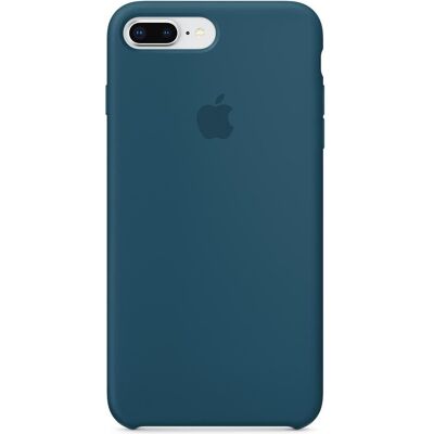 Coque en silicone (Apple iPhone 7 Plus, Apple iPhone 8 Plus), Coque pour téléphone portable, Bleu Coque en silicone (Apple iPhone 7 Plus, Apple iPhone 8 Plus), Coque pour téléphone portable, Bleu