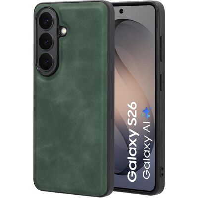 Mobiparts Classic Backcover Samsung Galaxy S26 Emerald Green (MagSafe Compatible) (Samsung Galaxy S26), Coque pour téléphone portable, Vert Mobiparts Classic Backcover Samsung Galaxy S26 Emerald Green (MagSafe Compatible) (Samsung Galaxy S26), Coque pour téléphone portable, Vert