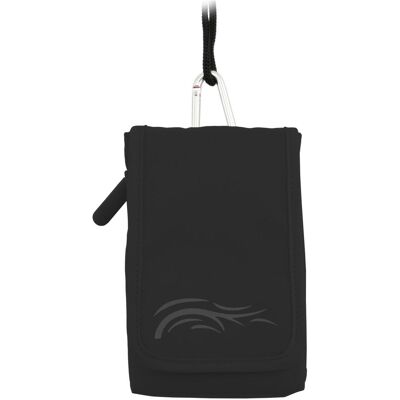 Wave puhelinpussi kaulahihnalla XL, musta (Universel), Coque pour téléphone portable, Noir Wave puhelinpussi kaulahihnalla XL, musta (Universel), Coque pour téléphone portable, Noir