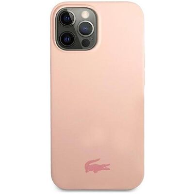 Lacoste LCHCP13LSI iPhone 13 Pro / 13 6,1" różowy/pink étui rigide en silicone (Apple iPhone 13 Pro), Coque pour téléphone portable, Pink Lacoste LCHCP13LSI iPhone 13 Pro / 13 6,1" różowy/pink étui rigide en silicone (Apple iPhone 13 Pro), Coque pour téléphone portable, Pink