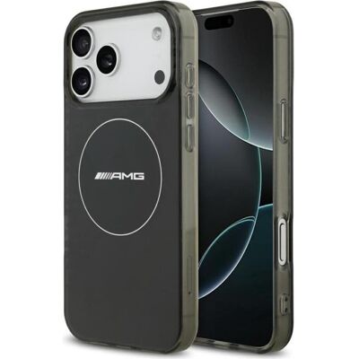 Mercedes Case AMG Double Layer Transparent Smocked MagSafe for iPhone 17 Pro Max black (Apple iPhone 17 Pro Max), Coque pour téléphone portable, Noir, Transparent Mercedes Case AMG Double Layer Transparent Smocked MagSafe for iPhone 17 Pro Max black (Apple iPhone 17 Pro Max), Coque pour téléphone portable, Noir, Transparent