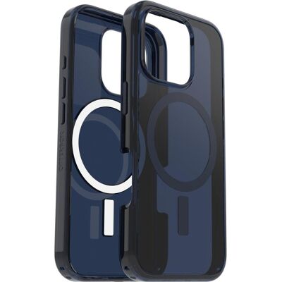 OtterBox Symmetry mit MagSafe (Apple iPhone 16 Pro), Coque pour téléphone portable, Bleu, Transparent OtterBox Symmetry mit MagSafe (Apple iPhone 16 Pro), Coque pour téléphone portable, Bleu, Transparent