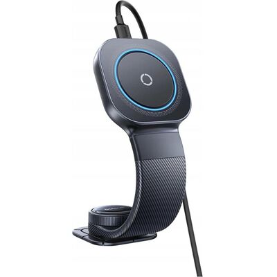 Baseus PrimeTrip C03Pro Magnetic Wireless Car Charger Mount (Stick-On Type) Black, Support pour smartphone, Noir Baseus PrimeTrip C03Pro Magnetic Wireless Car Charger Mount (Stick-On Type) Black, Support pour smartphone, Noir