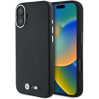 Coque BMW iPhone 16 Plus 6,7" Métal Noir - Étui Smartphone Coque BMW iPhone 16 Plus 6,7" Métal Noir - Étui Smartphone