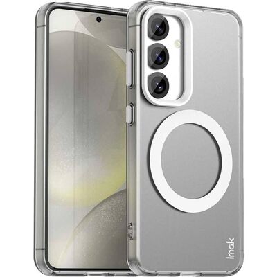 Imak Galaxy S25 - Schützende Acryl-Handyhülle mit Magnet (Samsung Galaxy S25), Coque pour téléphone portable, Blanc Imak Galaxy S25 - Schützende Acryl-Handyhülle mit Magnet (Samsung Galaxy S25), Coque pour téléphone portable, Blanc
