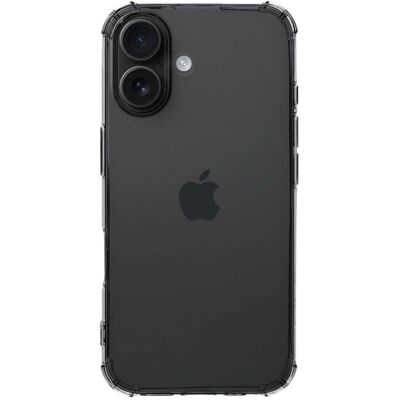 Tactical TPU Plyo Cover for Apple iPhone 16 Transparent (Apple iPhone 16), Coque pour téléphone portable, Transparent Tactical TPU Plyo Cover for Apple iPhone 16 Transparent (Apple iPhone 16), Coque pour téléphone portable, Transparent