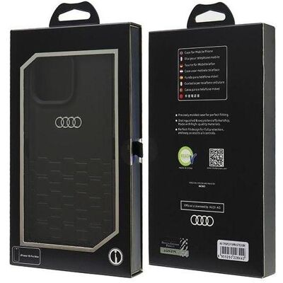 Coque en Cuir Synthétique Audi pour iPhone 16 Pro Max - Housse de Téléphone Coque en Cuir Synthétique Audi pour iPhone 16 Pro Max - Housse de Téléphone