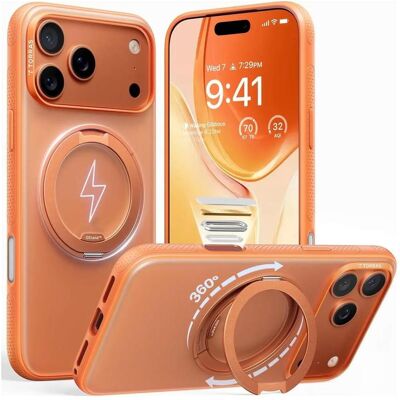 Torras Ostand Pro (Apple iPhone 17 Pro Max), Coque pour téléphone portable, Orange Torras Ostand Pro (Apple iPhone 17 Pro Max), Coque pour téléphone portable, Orange