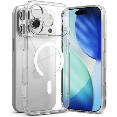 Ringke Fusion Magnetic Magsafe (Apple iPhone 17 Pro Max), Coque pour téléphone portable, Transparent Ringke Fusion Magnetic Magsafe (Apple iPhone 17 Pro Max), Coque pour téléphone portable, Transparent