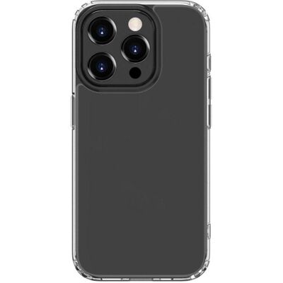 Connect Étui en silicone anti-choc pour iPhone 15 Pro (Apple iPhone 15 Pro), Coque pour téléphone portable, Transparent Connect Étui en silicone anti-choc pour iPhone 15 Pro (Apple iPhone 15 Pro), Coque pour téléphone portable, Transparent