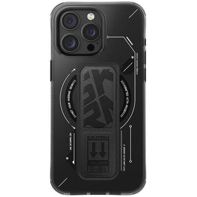 Skinarma case Helio iPhone 16 Pro Max 6.9" Magnetic Charging + Grip Stand black (Apple iPhone 16 Pro Max), Coque pour téléphone portable, Noir Skinarma case Helio iPhone 16 Pro Max 6.9" Magnetic Charging + Grip Stand black (Apple iPhone 16 Pro Max), Coque pour téléphone portable, Noir