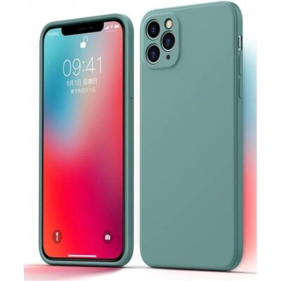 Screenguard Apple iPhone 12 Pro Max Liquid Silicone Case Cover (Apple iPhone 12 Pro Max), Coque pour téléphone portable, Vert Screenguard Apple iPhone 12 Pro Max Liquid Silicone Case Cover (Apple iPhone 12 Pro Max), Coque pour téléphone portable, Vert