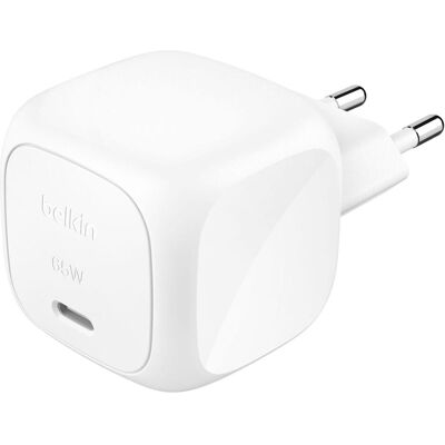 Belkin BoostCharge (65 W, 1 portion), Chargeur USB, Blanc Belkin BoostCharge (65 W, 1 portion), Chargeur USB, Blanc