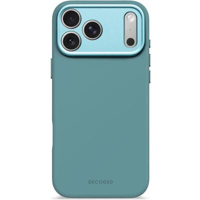 Decoded Silicone Backcover Apple iPhone 17 Pro Max Retro Blue (Apple iPhone 17 Pro Max), Coque pour téléphone portable, Bleu Decoded Silicone Backcover Apple iPhone 17 Pro Max Retro Blue (Apple iPhone 17 Pro Max), Coque pour téléphone portable, Bleu