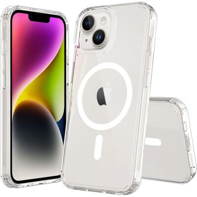 JT Berlin iPhone 15 - Étui JT Pankow Clear MagSafe (Apple iPhone 15), Coque pour téléphone portable, Transparent JT Berlin iPhone 15 - Étui JT Pankow Clear MagSafe (Apple iPhone 15), Coque pour téléphone portable, Transparent
