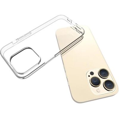 Connect Étui silicone transparent pour iPhone 15 Pro 1.5mm TPU (Apple iPhone 15 Pro), Coque pour téléphone portable, Transparent Connect Étui silicone transparent pour iPhone 15 Pro 1.5mm TPU (Apple iPhone 15 Pro), Coque pour téléphone portable, Transparent