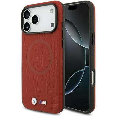 BMW M FW Metal Logo MagSafe Case for iPhone 17 Pro Max Red (Apple iPhone 17 Pro Max), Coque pour téléphone portable, Rouge BMW M FW Metal Logo MagSafe Case for iPhone 17 Pro Max Red (Apple iPhone 17 Pro Max), Coque pour téléphone portable, Rouge
