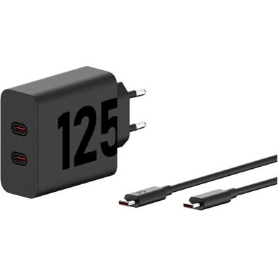Motorola SJMCD1252 (125 W, 1 portion), Chargeur USB, Noir Motorola SJMCD1252 (125 W, 1 portion), Chargeur USB, Noir