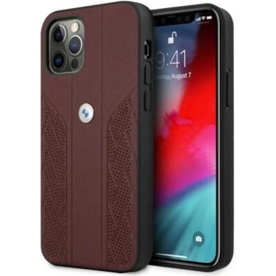 BMW Étui BMHCP12LRSPPR iPhone 12 Pro Max 6,7" czerwony/red hardcase Leather Curve Perforate (Apple iPhone 12 Pro Max), Coque pour téléphone portable, Rouge BMW Étui BMHCP12LRSPPR iPhone 12 Pro Max 6,7" czerwony/red hardcase Leather Curve Perforate (Apple iPhone 12 Pro Max), Coque pour téléphone portable, Rouge
