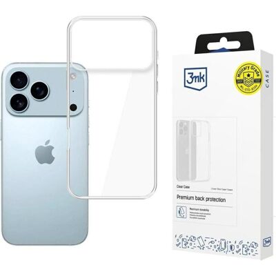 3MK Etui Clear Case do Apple iPhone 17 Pro (Apple iPhone 17 Pro), Coque pour téléphone portable, Transparent 3MK Etui Clear Case do Apple iPhone 17 Pro (Apple iPhone 17 Pro), Coque pour téléphone portable, Transparent