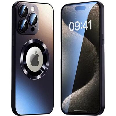 SiGN Étui magnétique iPhone 16 Pro avec protection de l'objectif et vue du logo - Noir (Apple iPhone 16 Pro), Coque pour téléphone portable, Noir SiGN Étui magnétique iPhone 16 Pro avec protection de l'objectif et vue du logo - Noir (Apple iPhone 16 Pro), Coque pour téléphone portable, Noir
